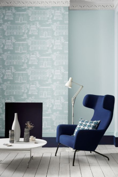 Обои Little Greene 20th Century Papers Hampstead Penumbra