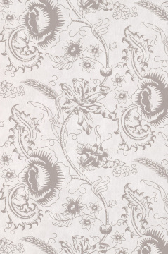 Обои Little Greene Archive Trails II Woodblock Mono Dolphin
