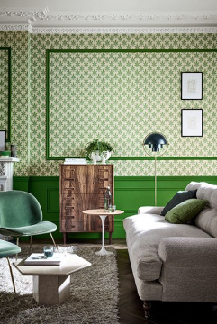 Обои Little Greene National Trust Clutterbuck Lodge