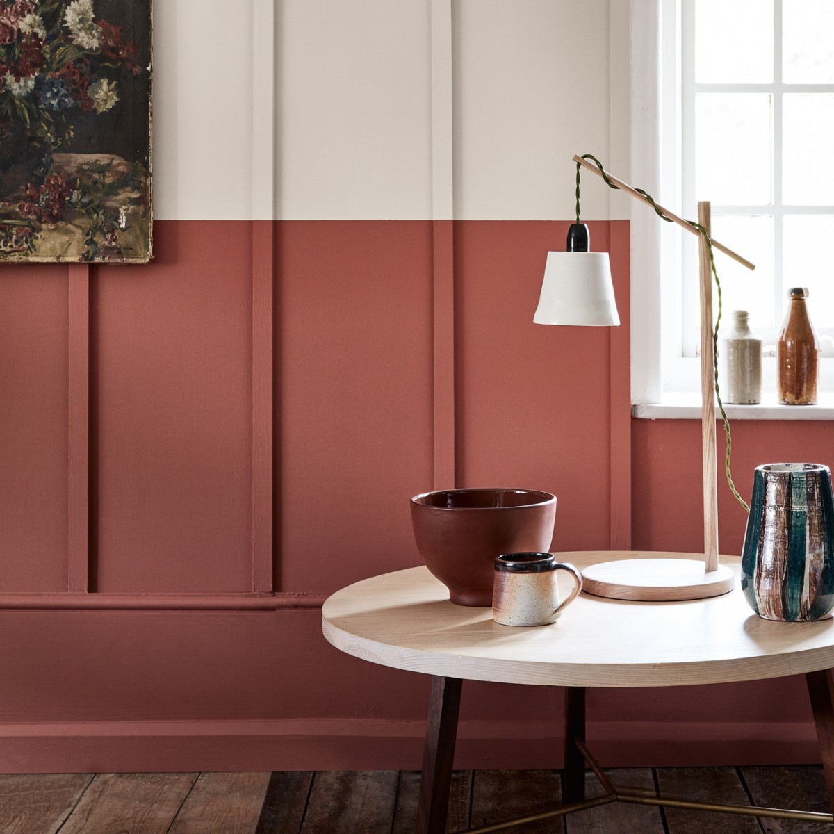 Краска Little Greene цвет Tuscan Red 140