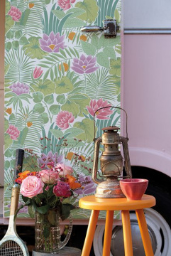 Обои Little Greene 20th Century Papers Reverie Jardin