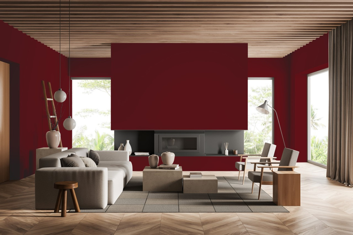 Краска Little Greene цвет Baked Cherry 14