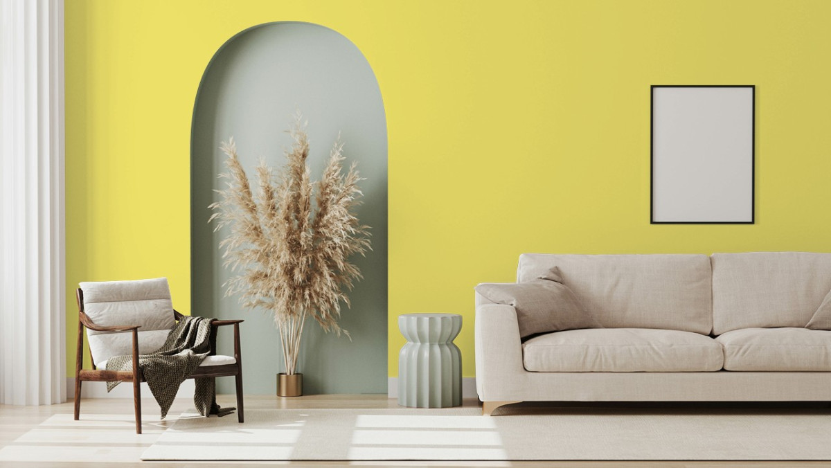 Краска Little Greene цвет Indian Yellow 335