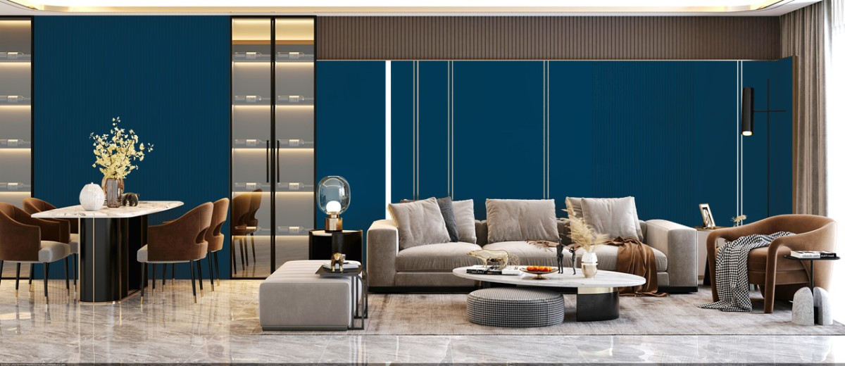 Краска Little Greene цвет Deep Space Blue 207