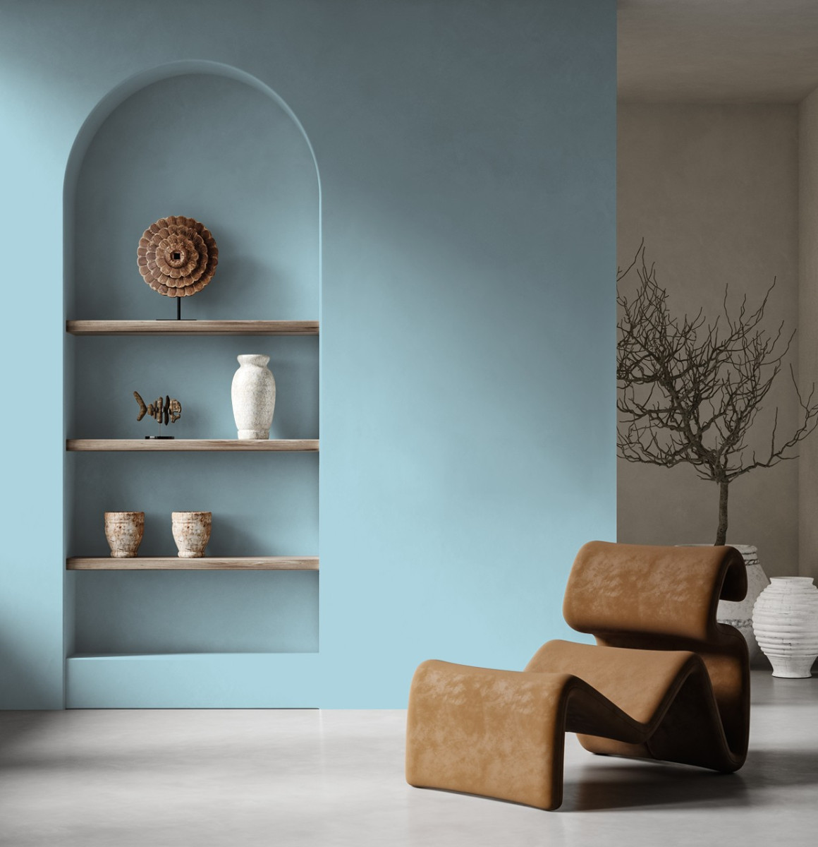 Краска Little Greene цвет Sky Blue 103 | Купить от 1 000 руб. — English  Paint ©