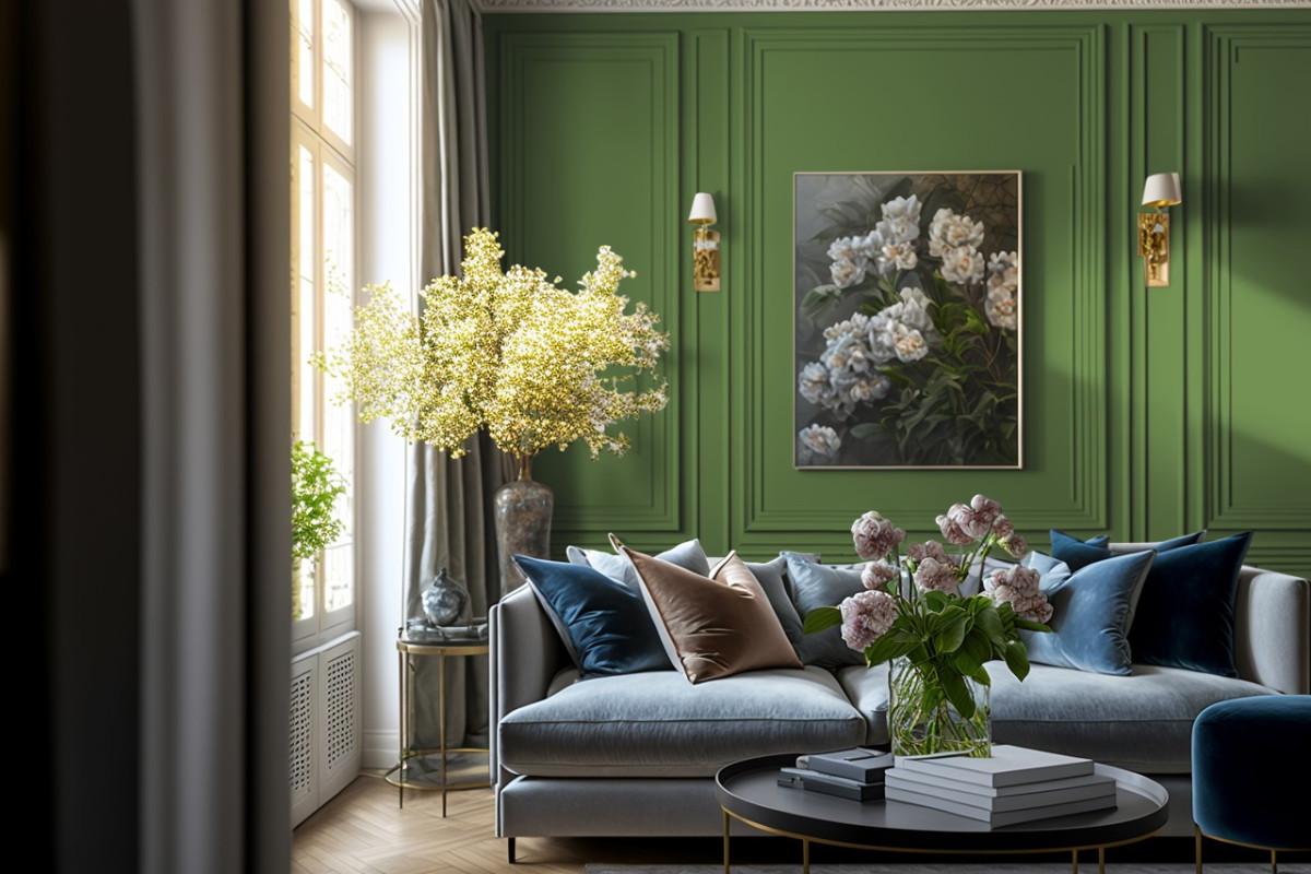 Краска Little Greene цвет Garden 86 | Купить от 1 000 руб. — English Paint ©